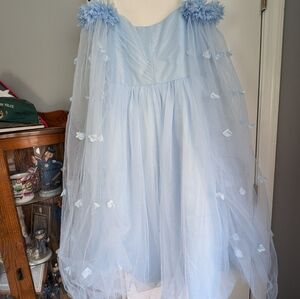 Light blue Pageant dress